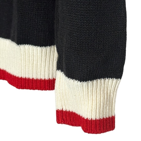 Ugly Christmas Sweater Reindeer 3D Nose Holiday Party Wool Blend Knit Unisex M - Picture 6 of 10